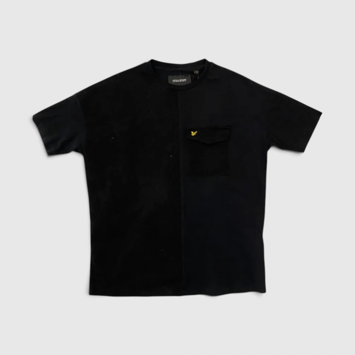 Lyle & Scott Ανδρικό Pocket T-Shirt Μαύρο / Pre-Owned