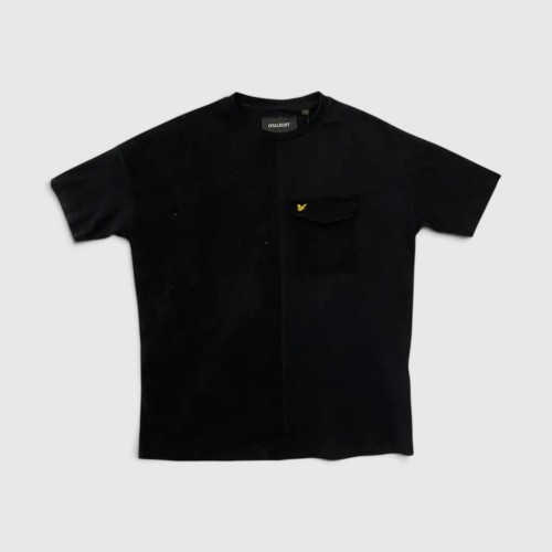 Lyle & Scott Ανδρικό Pocket T-Shirt Μαύρο / Pre-Owned