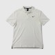 Nike White Polo Shirt Dri-FIT Golf Casual Minimal / Pre-Owned