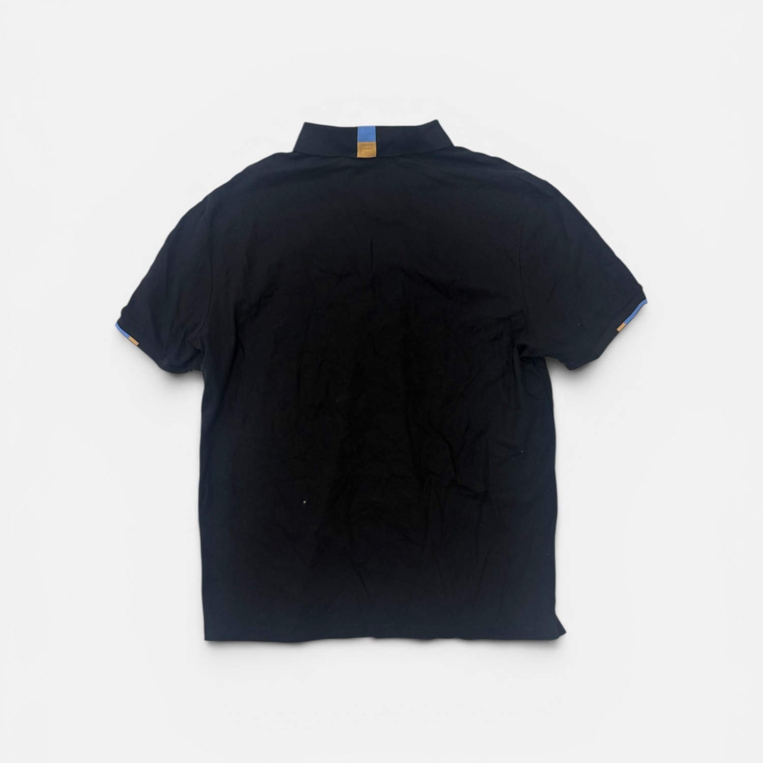 Fila Polo Μαύρο με Μπλε Λεπτομέρειες