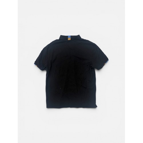 Fila Polo Μαύρο με Μπλε Λεπτομέρειες