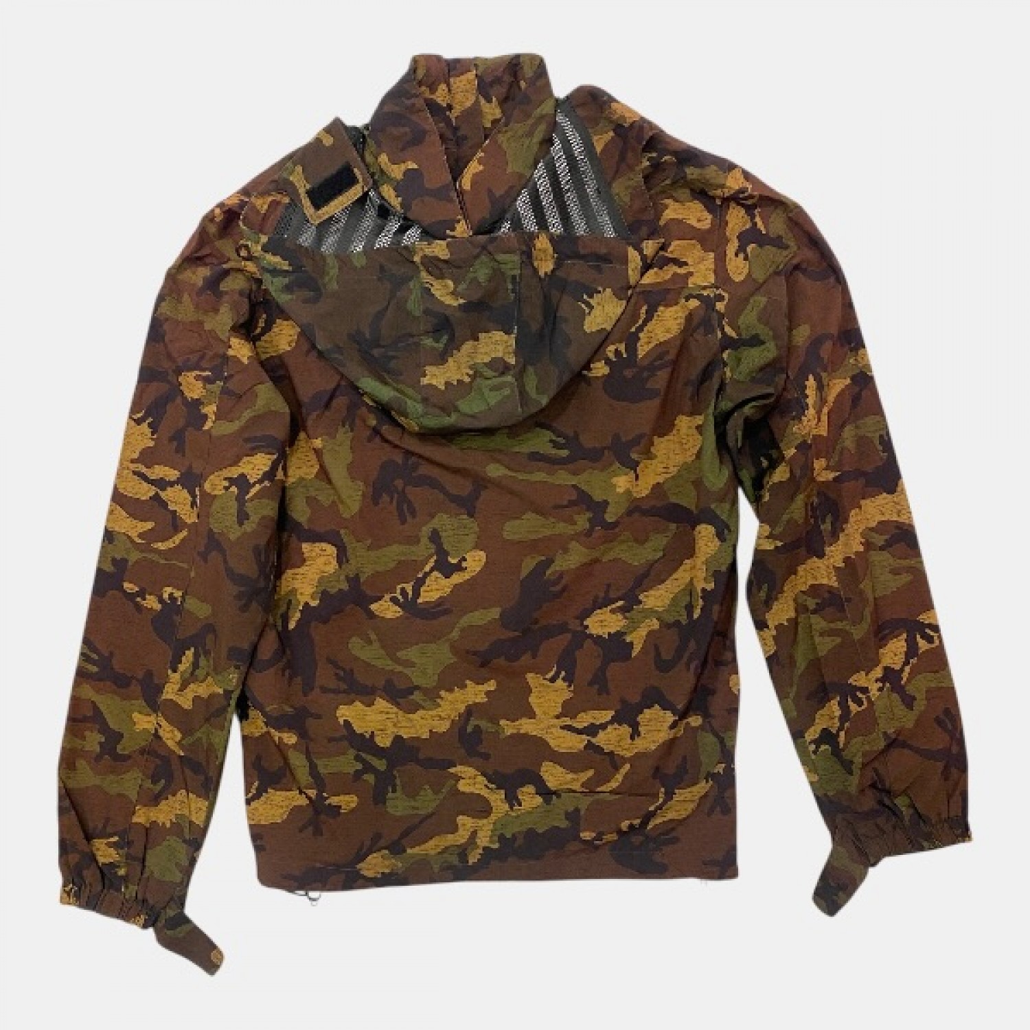 Adidas Performance Camo Outdoor Hooded Jacket Καφέ Πράσινο /pre owned