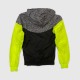 Nike Vintage Αντιανεμικό Τζάκετ Μαύρο Neon Yellow /pre owned