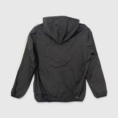 Adidas Αντιανεμικό Τζάκετ Μαύρο με Λευκές Ρίγες /pre owned