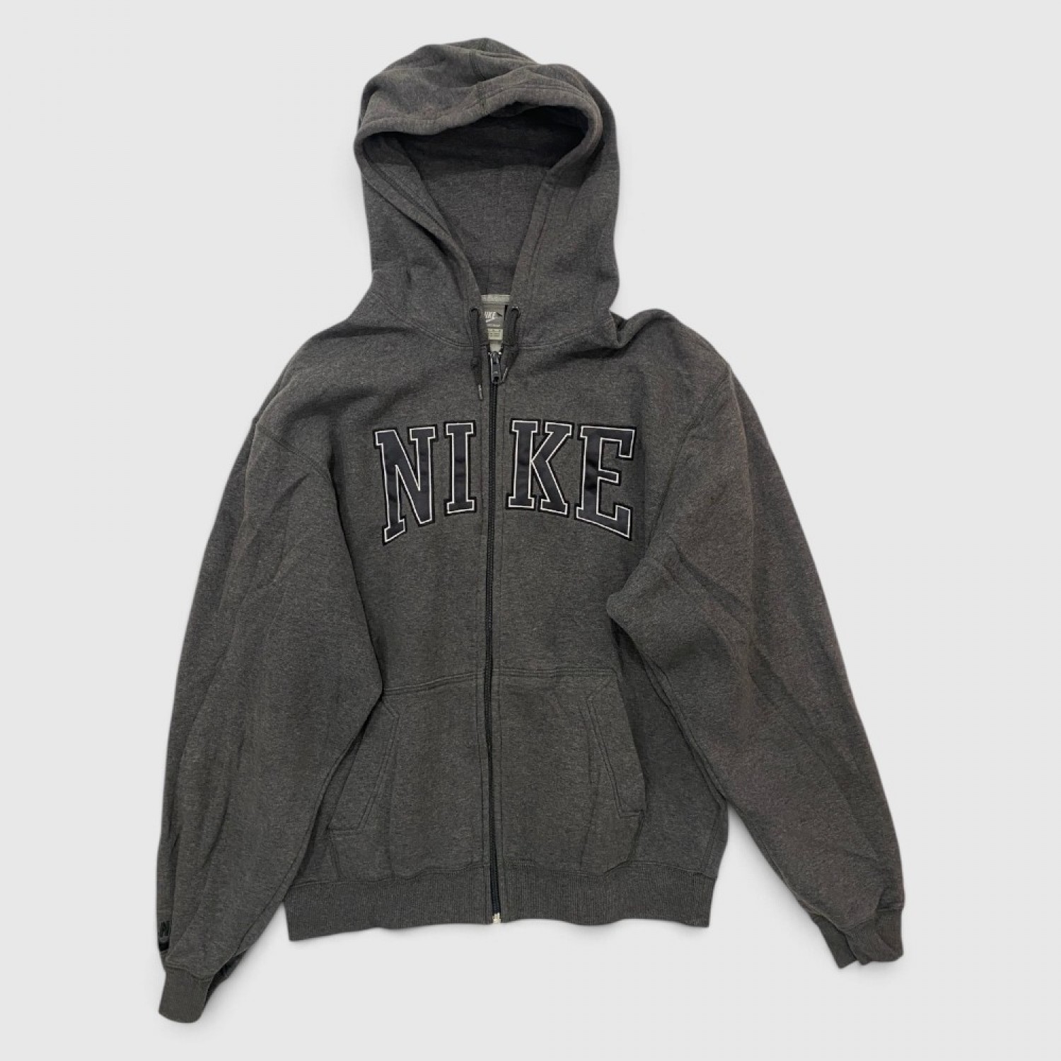 Nike Hoodie Zip-Up Γκρι /pre owned