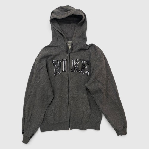 Nike Hoodie Zip-Up Γκρι /pre owned