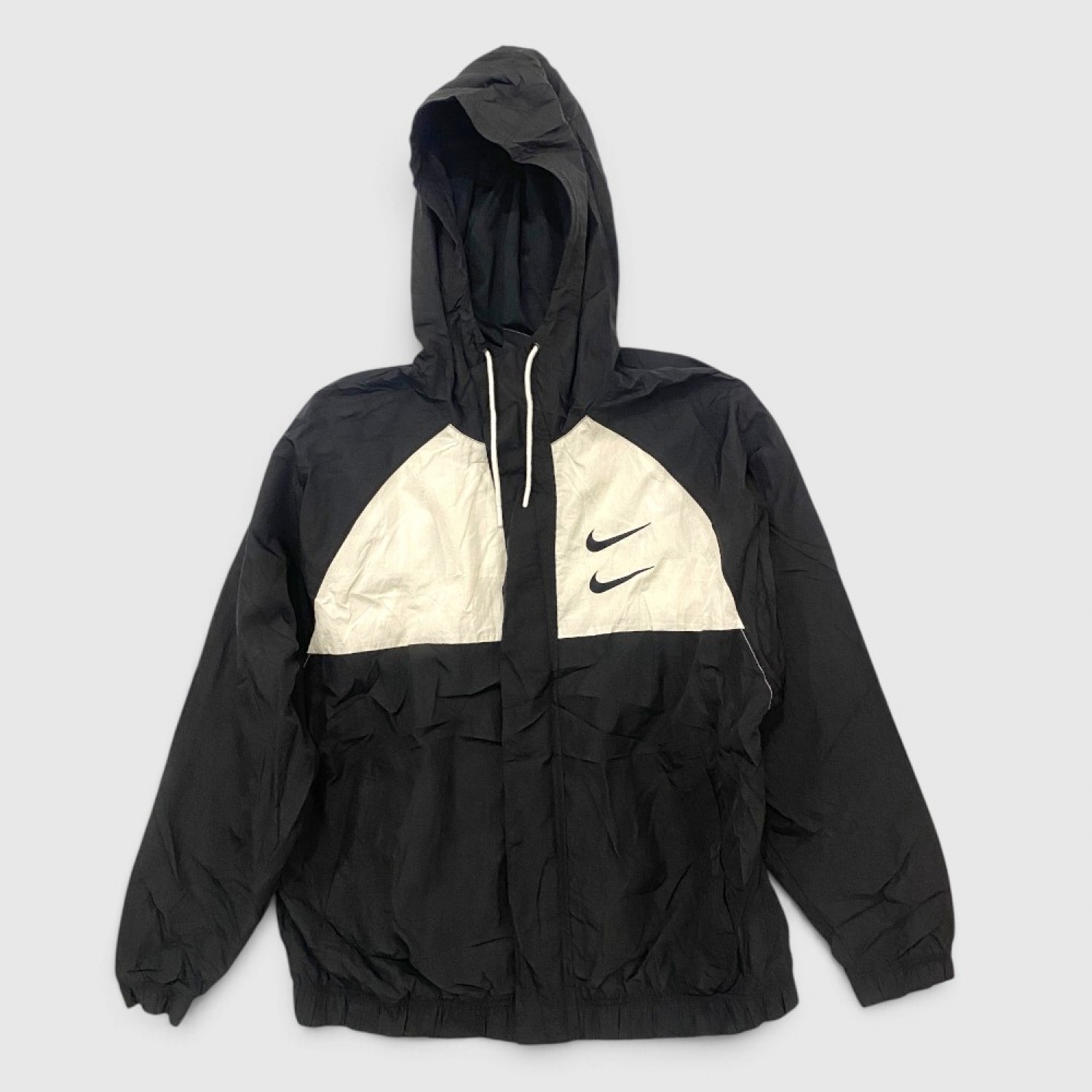 Nike Swoosh Αντιανεμικό Τζάκετ Μαύρο /pre owned