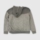 Quiksilver Ανδρική Ζακέτα Φούτερ με Κουκούλα Γκρι Melange / Pre-Owned
