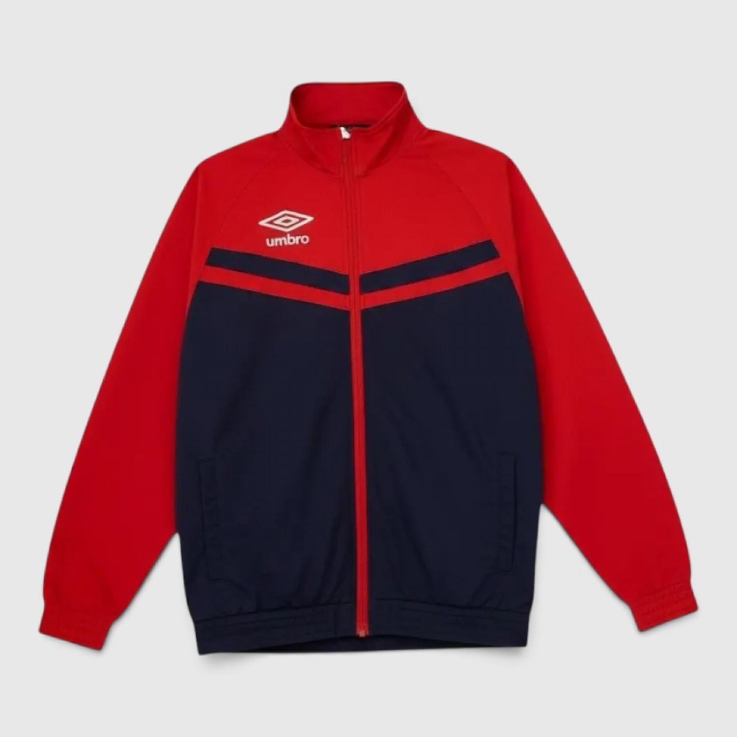 Ανδρική Umbro Ζακέτα Φόρμας Κόκκινη–Μπλε Full Zip / Pre-Owned