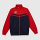 Ανδρική Umbro Ζακέτα Φόρμας Κόκκινη–Μπλε Full Zip / Pre-Owned
