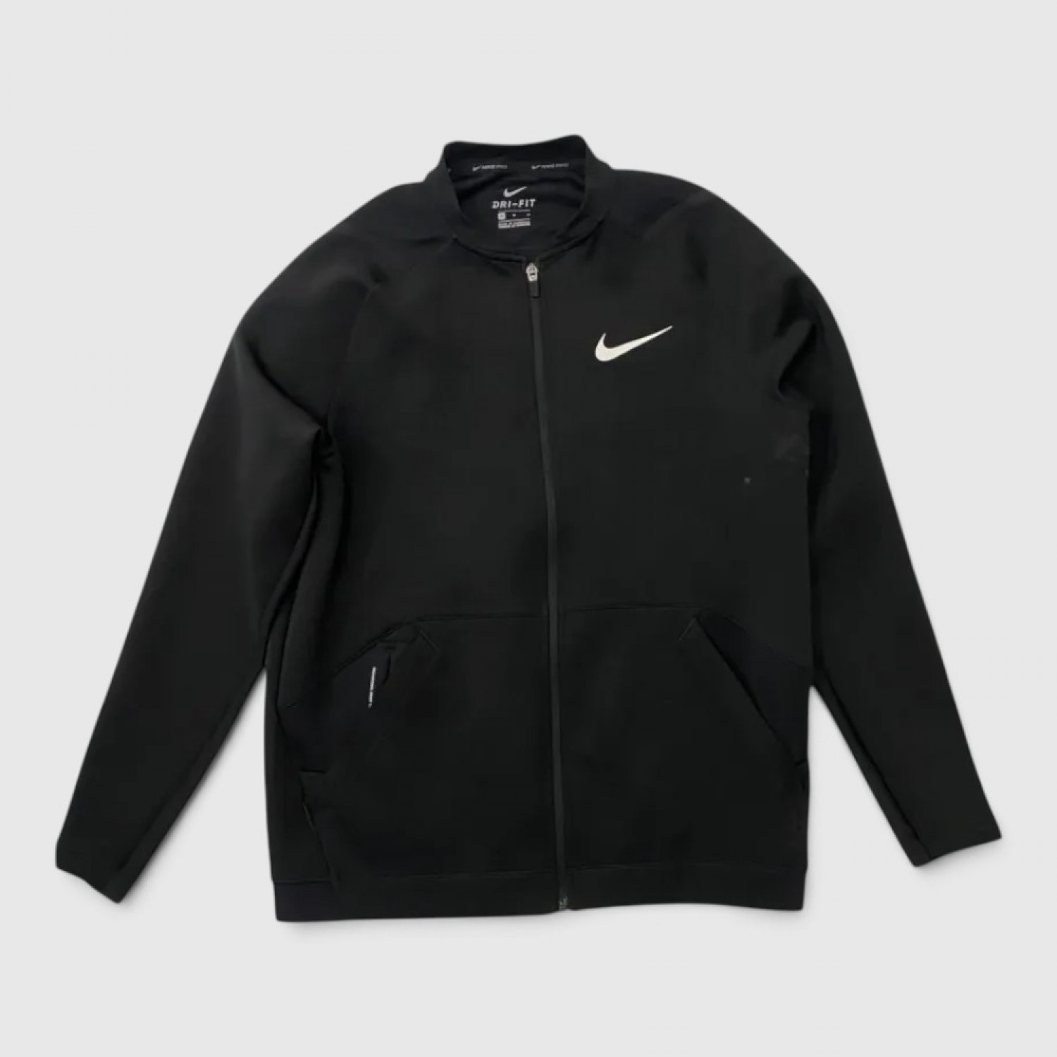 Ανδρική Nike Dri-FIT Full-Zip Ζακέτα – Μαύρη / Pre-Owned
