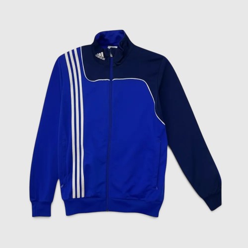 Ανδρική Adidas 3-Stripes Full-Zip Αθλητική Ζακέτα – Μπλε / Pre-Owned