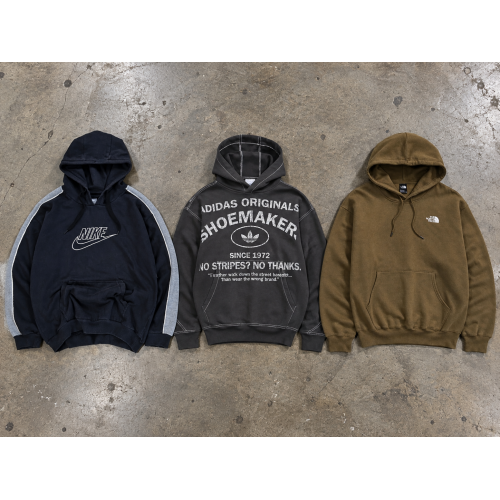 Pack οf 3 Vintage hoodies 