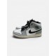 Air Jordan 1 Mid “Grey / White” / Pre-Owned