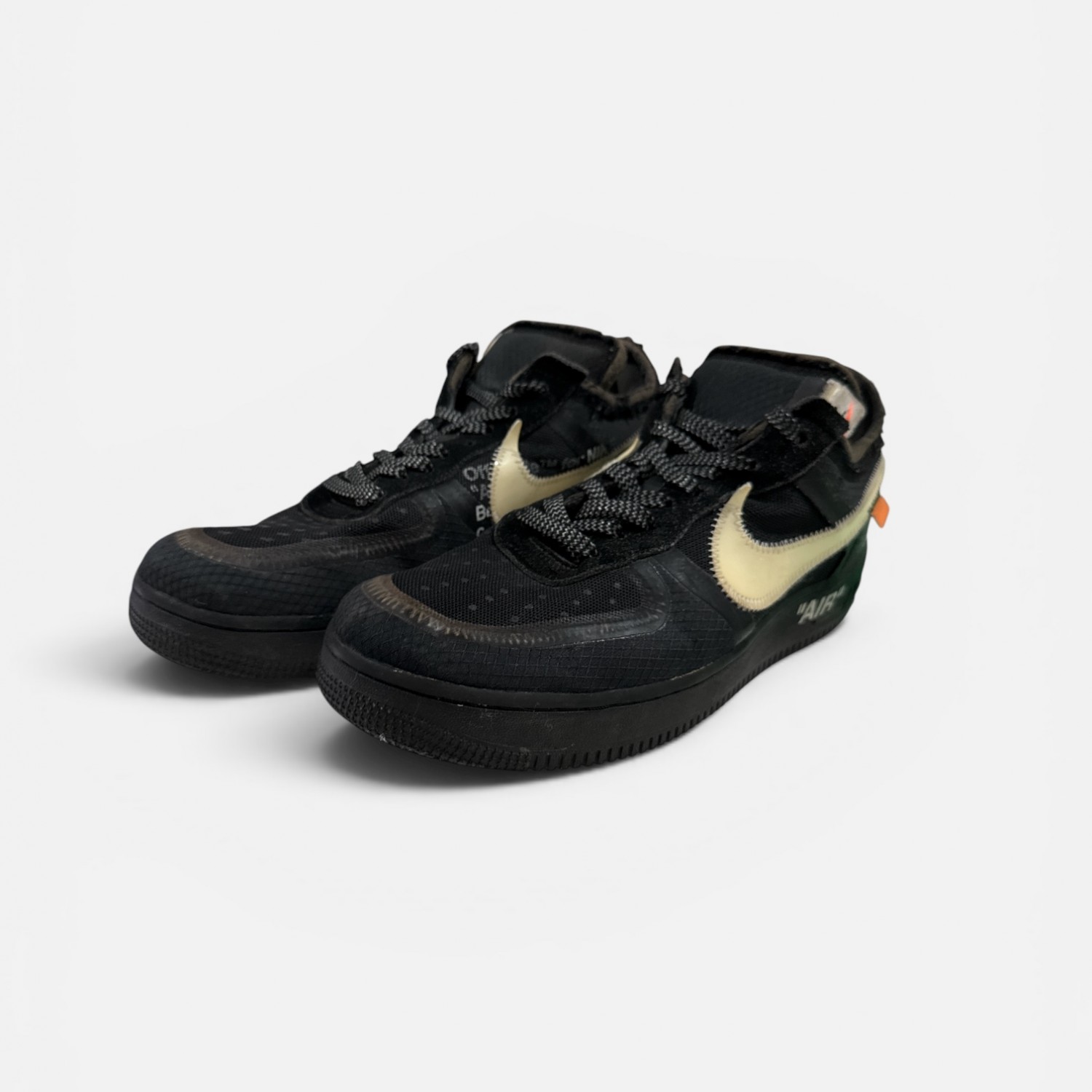 Nike Air Force 1 Low x Off-White “Black” / Pre-Owned