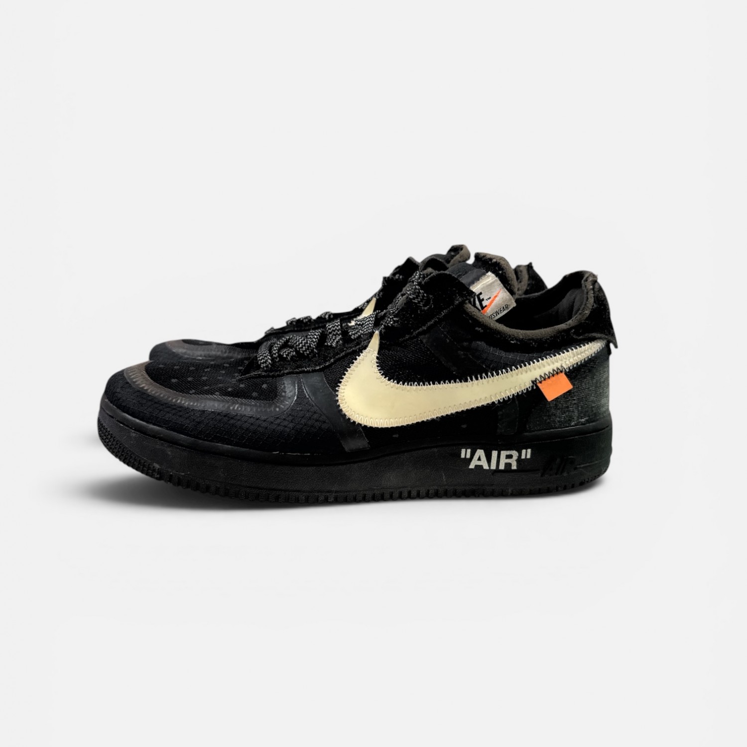 Nike Air Force 1 Low x Off-White “Black” / Pre-Owned