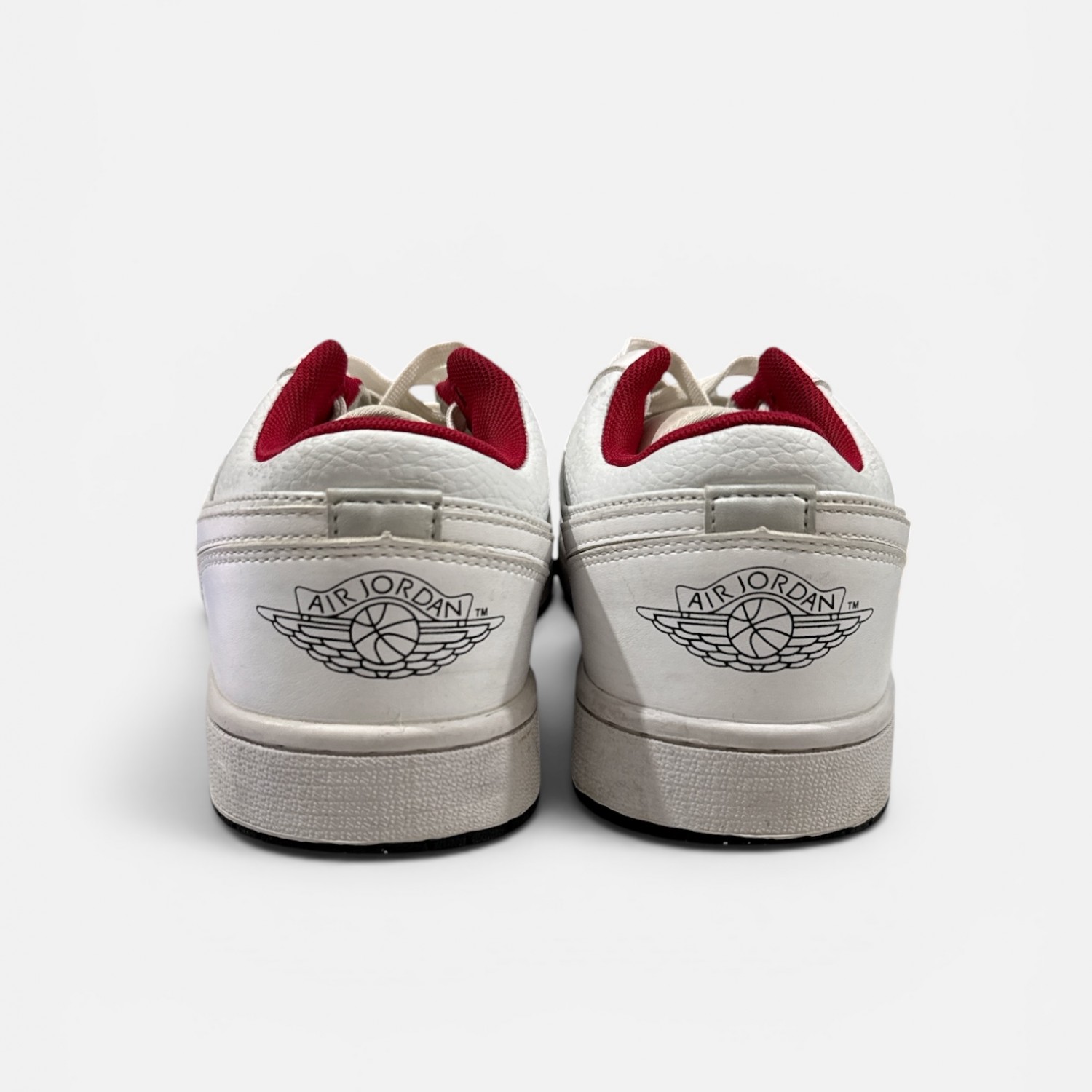 Air Jordan 1 Low Triple White (Red Lining)
