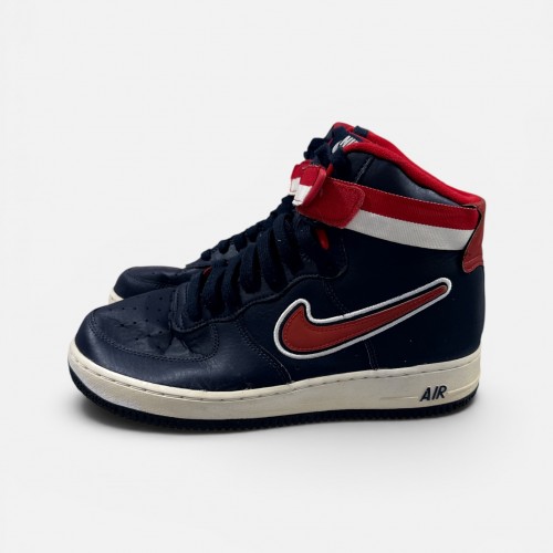 Nike Air Force 1 High Vintage Navy / Red