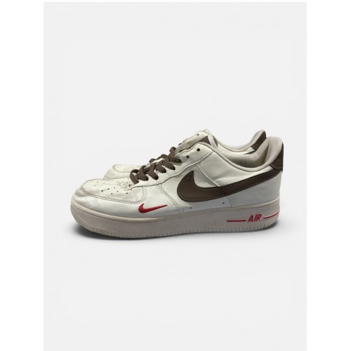 Nike Air Force 1 Low White / Brown / Red