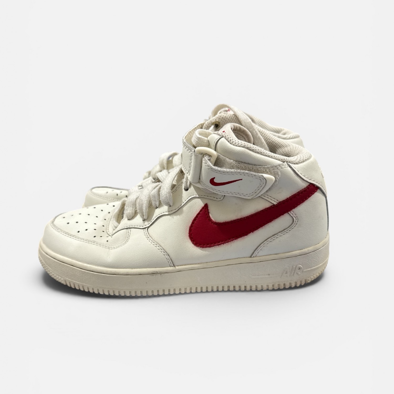 Nike Air Force 1 Mid White / Red