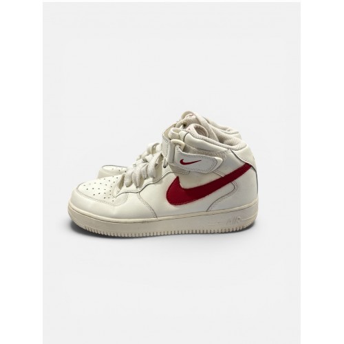 Nike Air Force 1 Mid White / Red