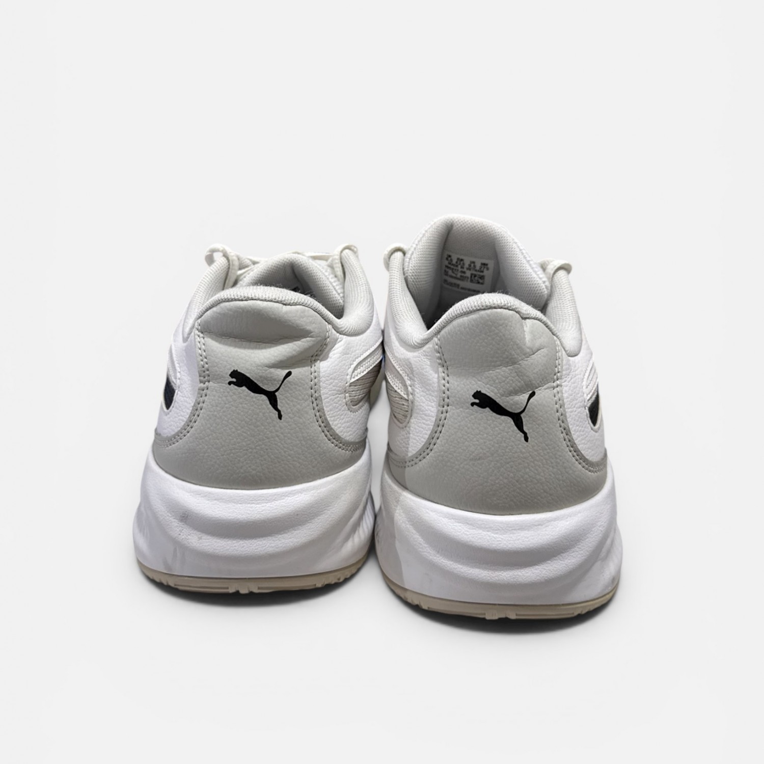 Puma Court Rider White Black 