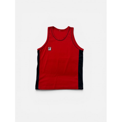 Fila Vintage Sports Tank Top Red Navy