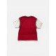 Jordan Basketball Mesh T-Shirt Red White Jumpman