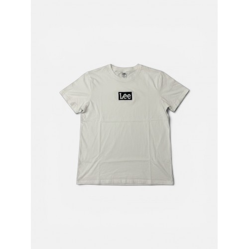 Lee White Logo T-Shirt Casual Streetwear