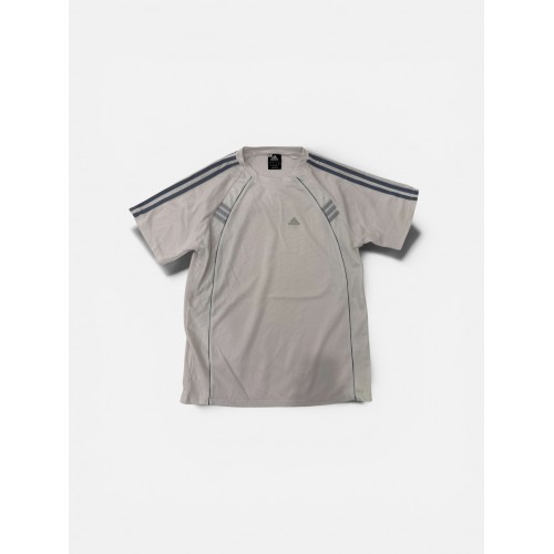 Adidas Vintage White 3-Stripes Training T-Shirt