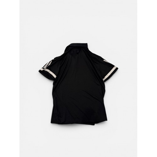 Adidas Black 3-Stripes Performance Polo Shirt