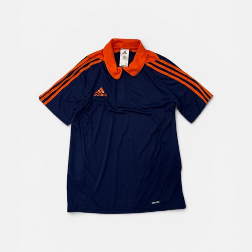 Adidas Climacool Navy Orange Performance Polo