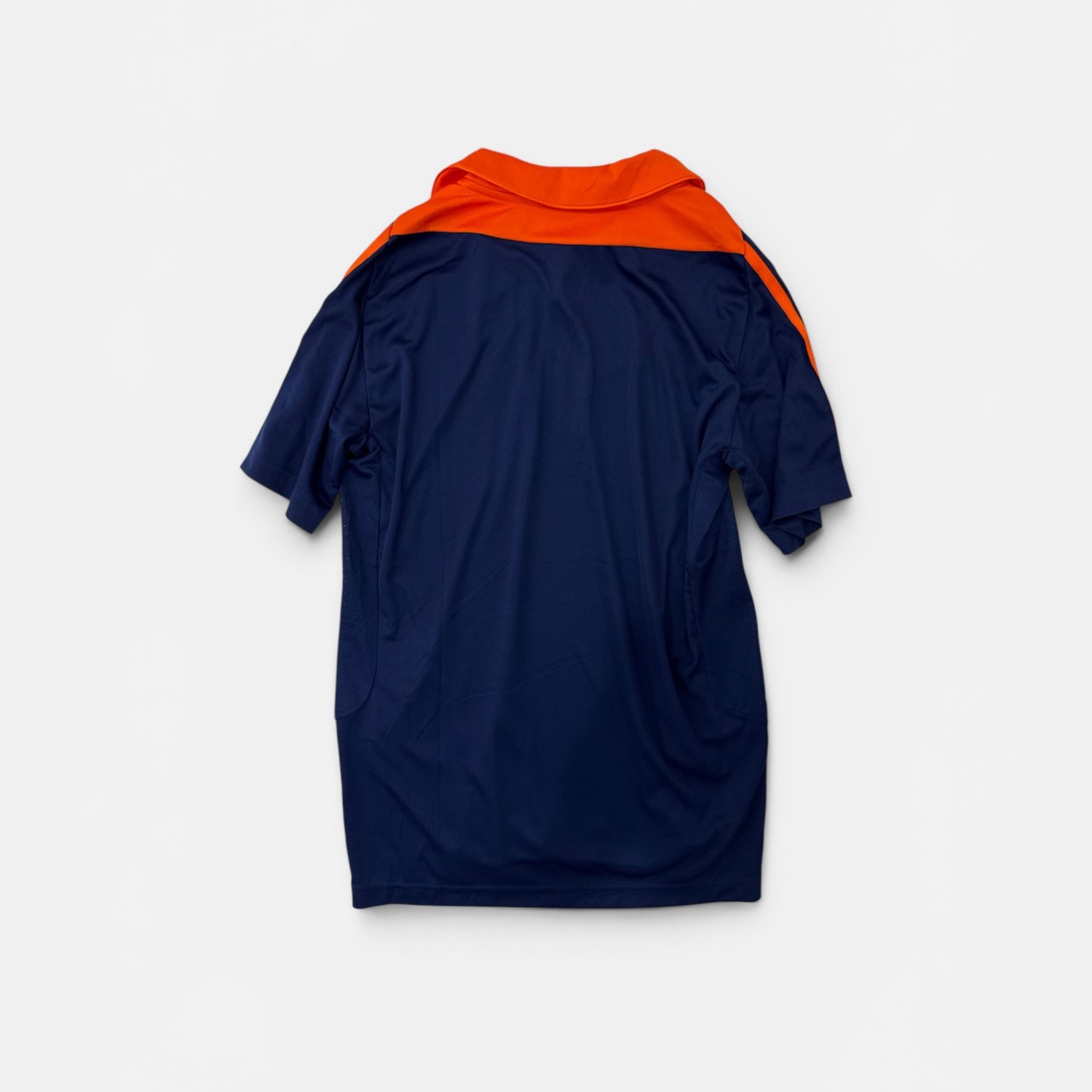 Adidas Climacool Navy Orange Performance Polo