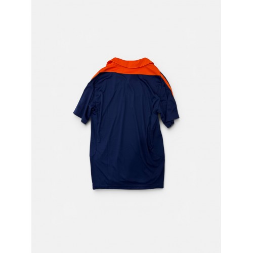 Adidas Climacool Navy Orange Performance Polo