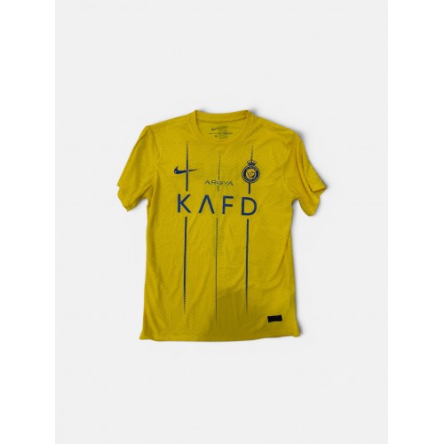Nike Al Nassr FC Home Jersey Yellow Blue KAFD