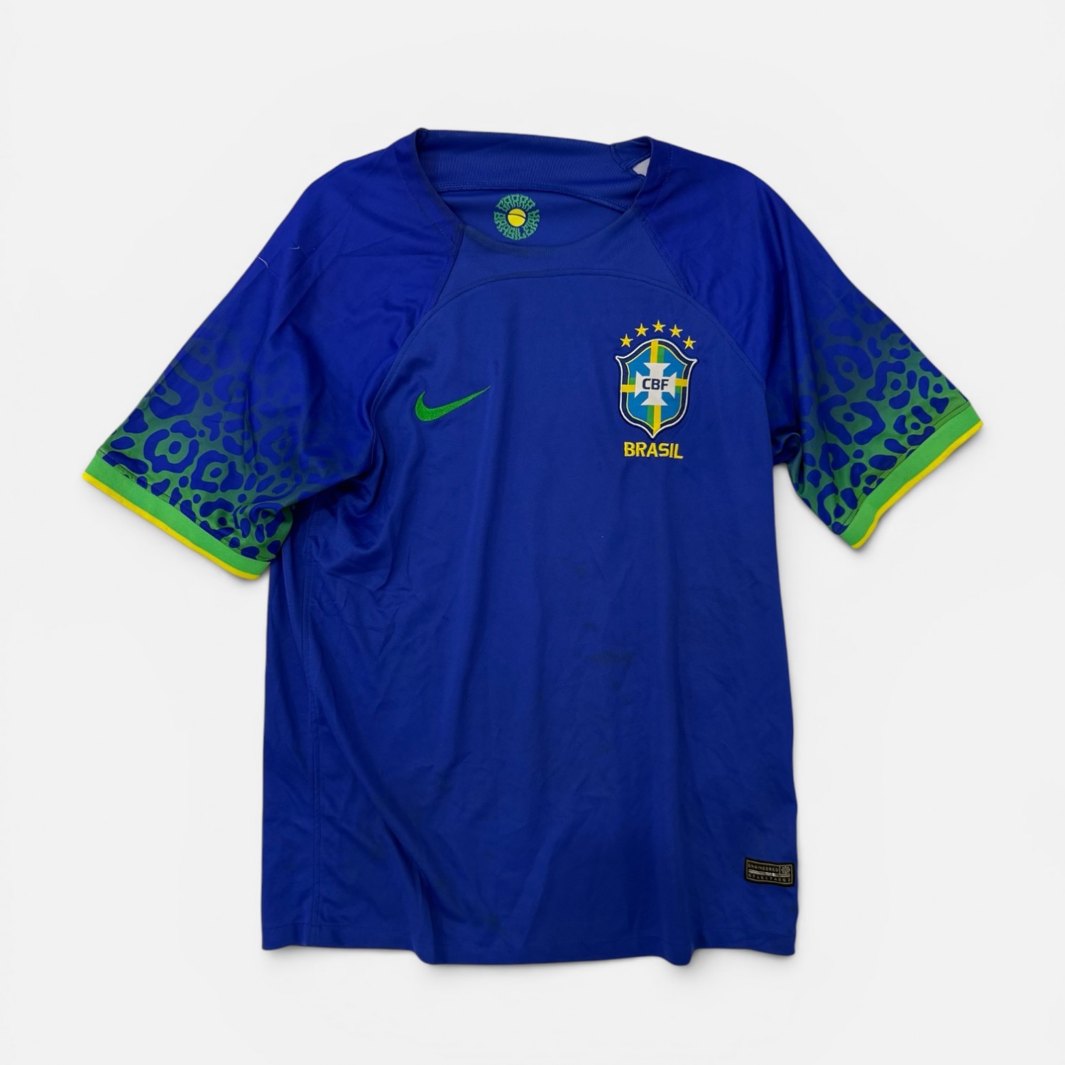 Nike Brazil Away Jersey Blue CBF Dri-FIT Brasil