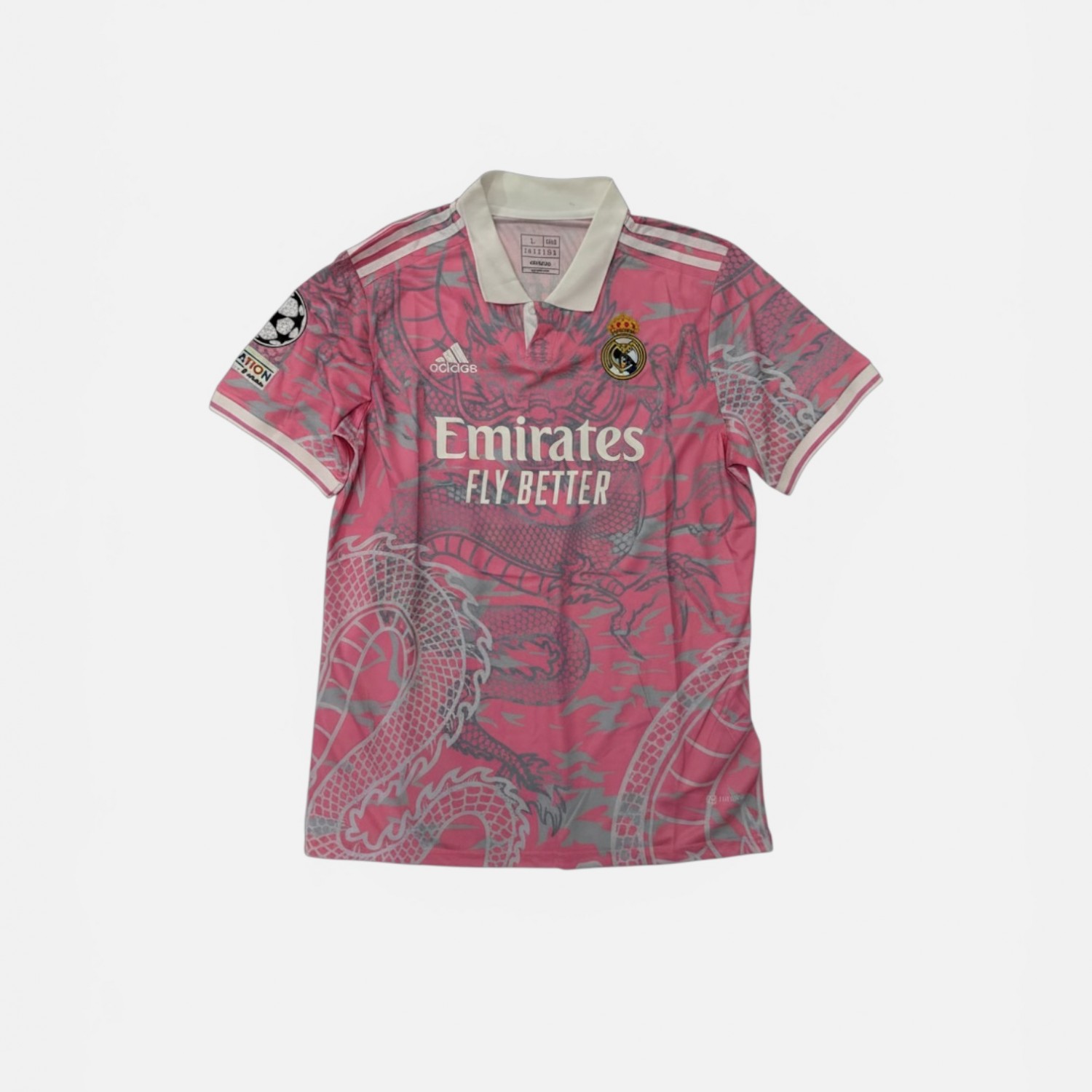 Adidas Real Madrid Dragon Jersey Pink