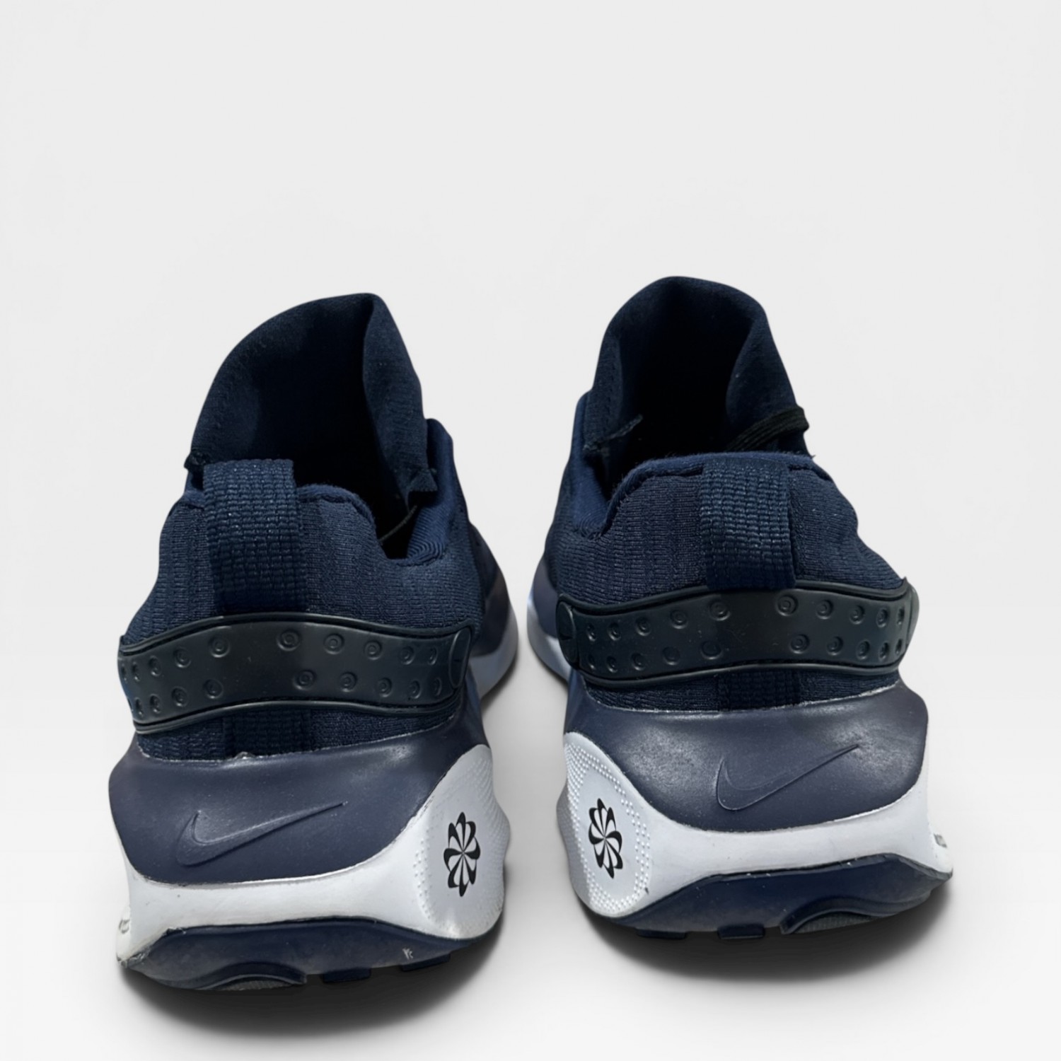 Nike React Infinity Run Flyknit 4 Navy Blue White  / Pre-Owned