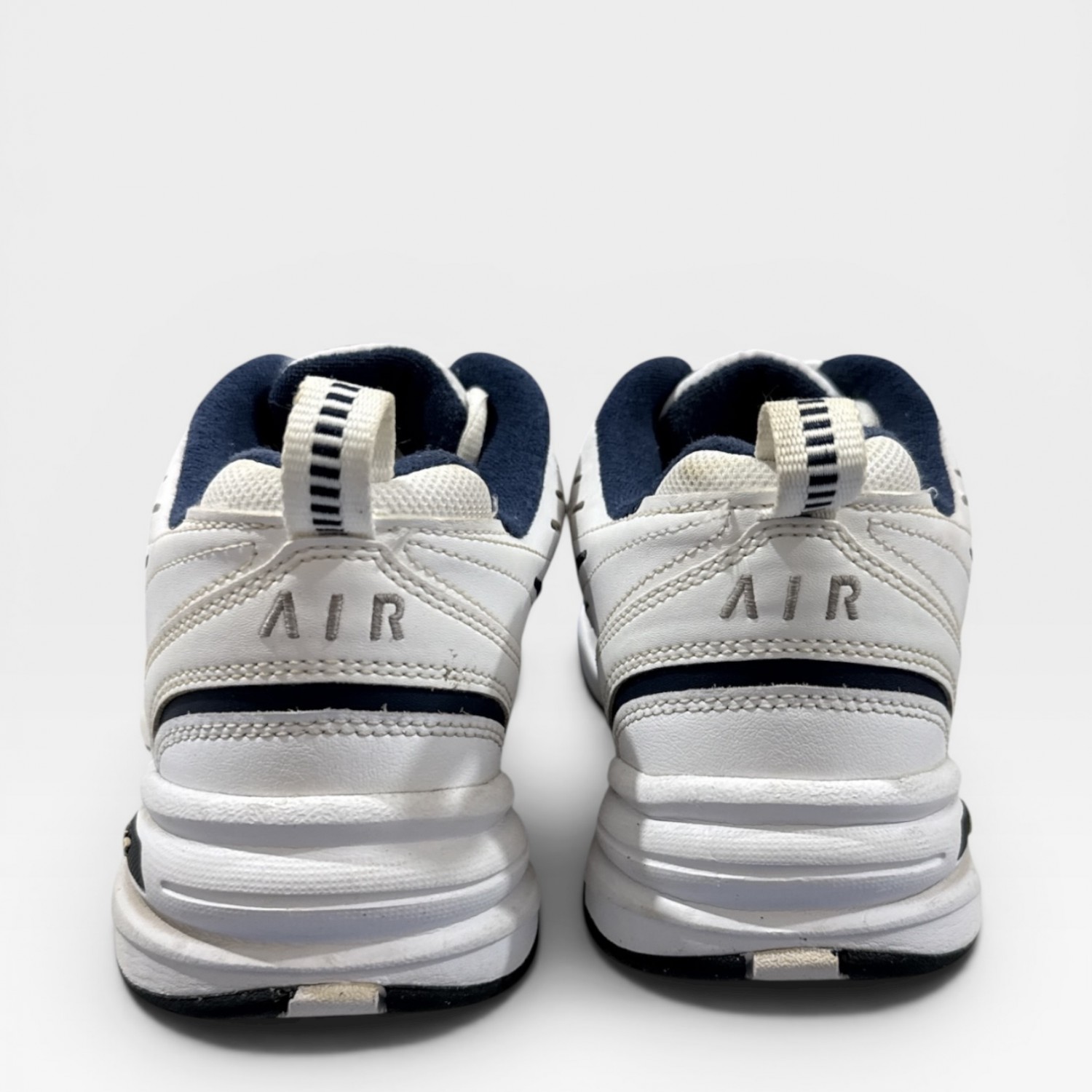 Nike Air Monarch White Navy / Pre-Owned