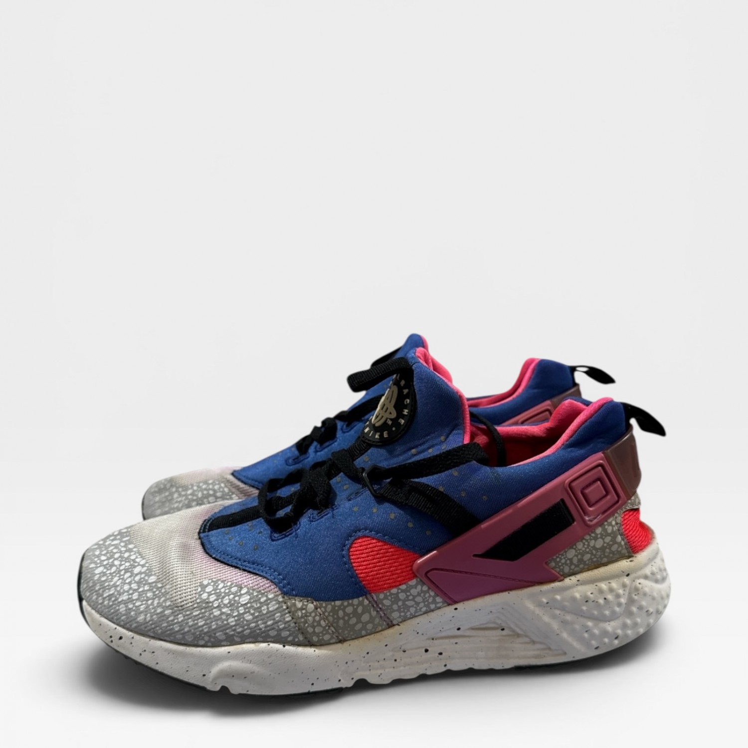 Nike Air Huarache Blue Pink Grey / Pre-Owned