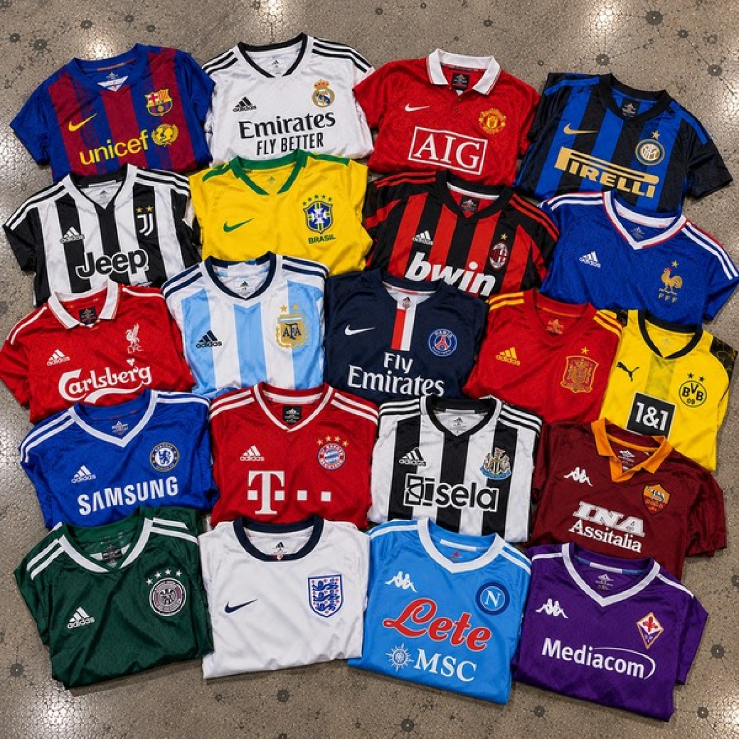 Football Jersey Mystery Box – 3 Τεμάχια / Pre Owned