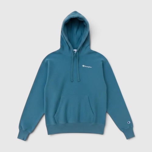 Champion Γυναικείο Hoodie Πετρόλ με Logo / Pre-Owned