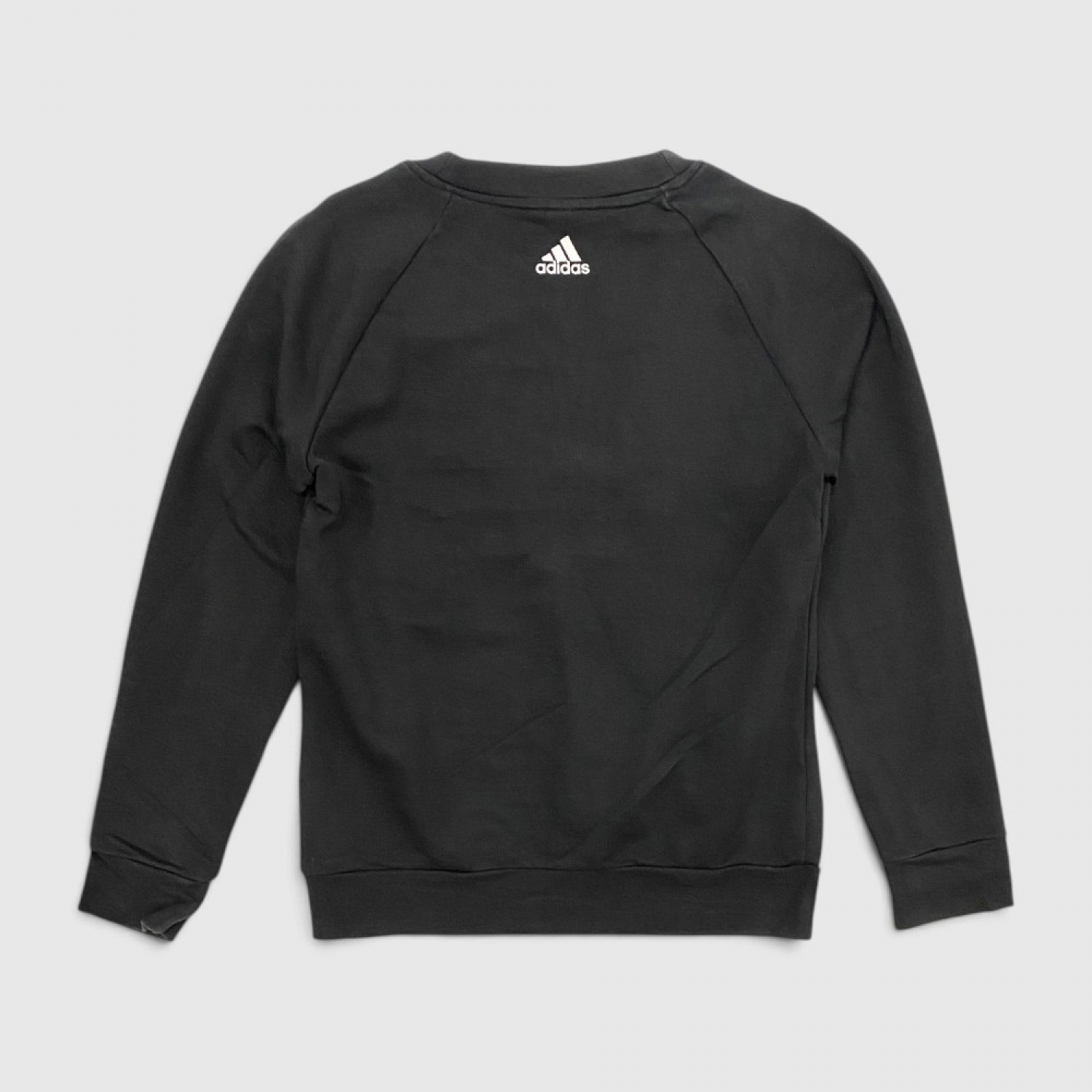 Adidas Essentials Logo Γυναικείο Φούτερ Μαύρο / Pre Owned