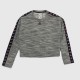 Adidas Γυναικεία Cropped Μπλούζα Γκρι / Pre Owned
