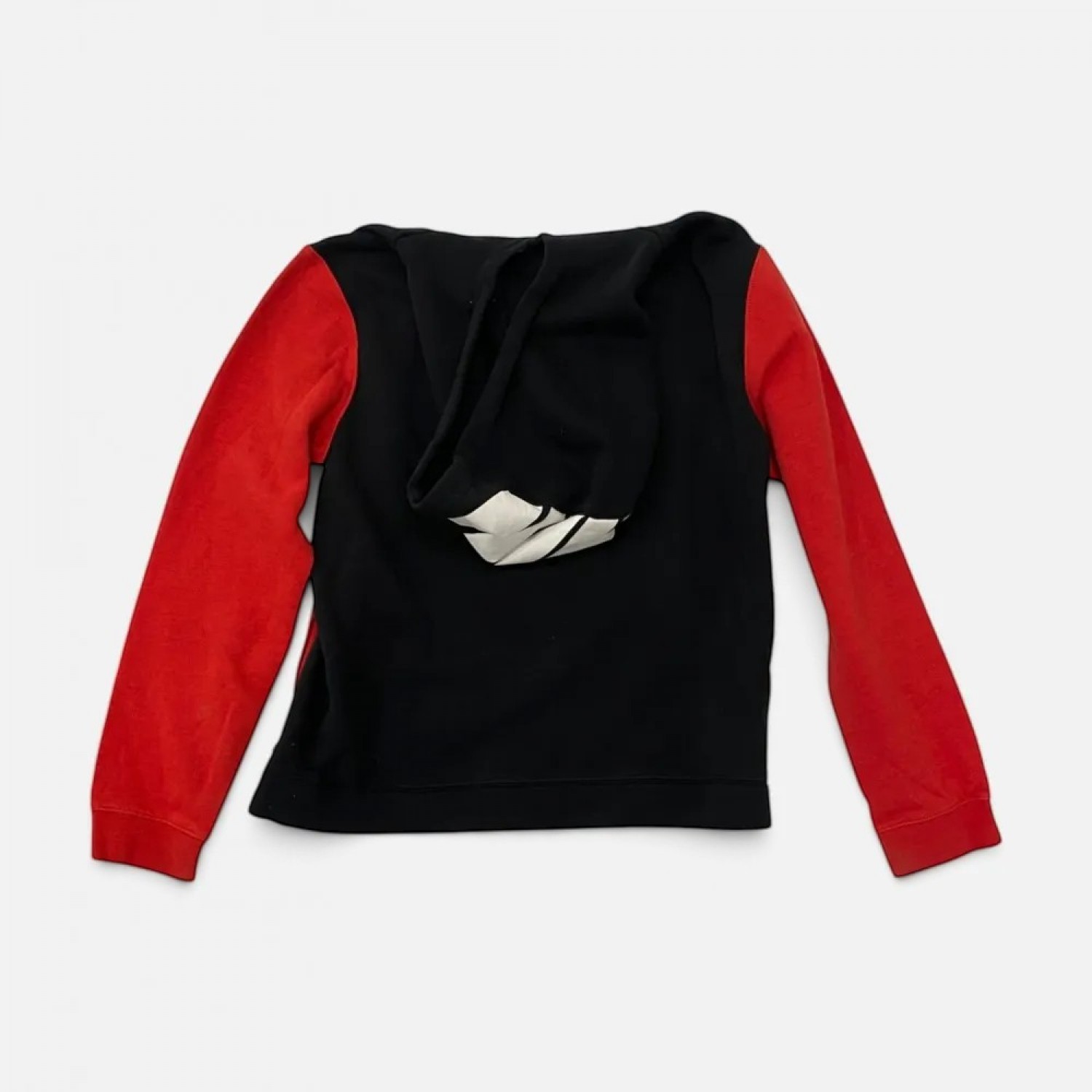 Γυναικείο Nike Colorblock Hoodie Μαύρο / Κόκκινο / Pre-Owned