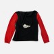 Γυναικείο Nike Colorblock Hoodie Μαύρο / Κόκκινο / Pre-Owned