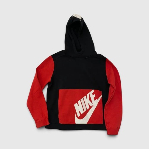 Γυναικείο Nike Colorblock Hoodie Μαύρο / Κόκκινο / Pre-Owned