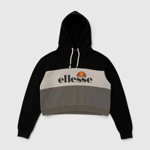 Γυναικείο Μαύρο Cropped Hoodie / Pre-Owned