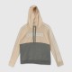 Adidas Γυναικείο Hoodie Colorblock Μπεζ / Γκρι / Pre-Owned