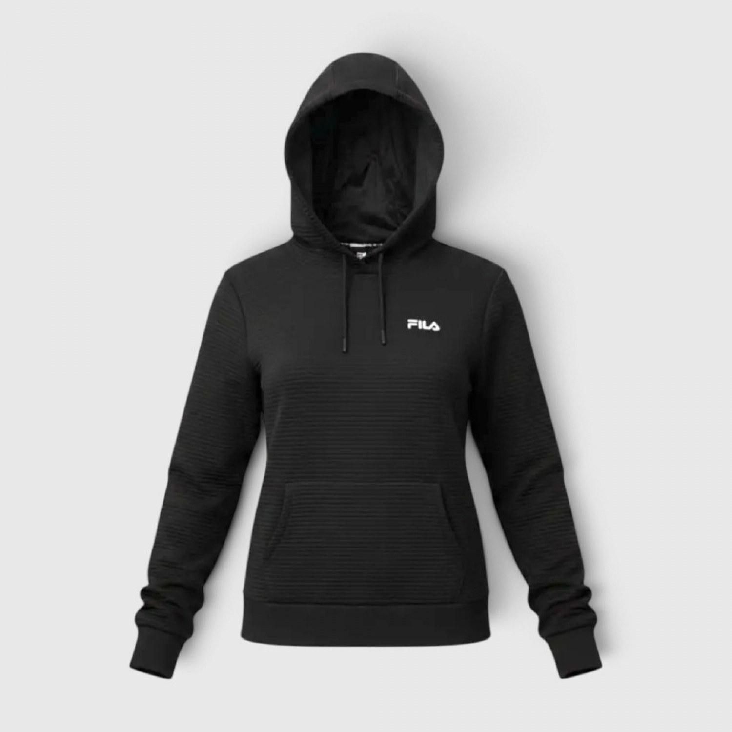 FILA Γυναικείο Hoodie Μαύρο με Logo / Pre-Owned